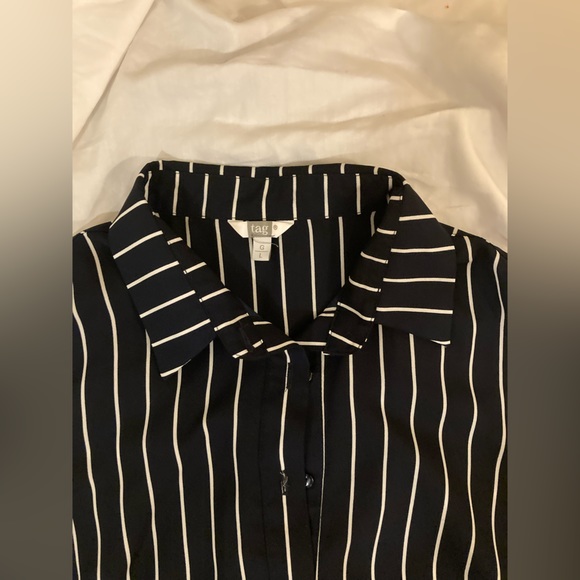 Sleeveless stripped tunic - Picture 2 of 5